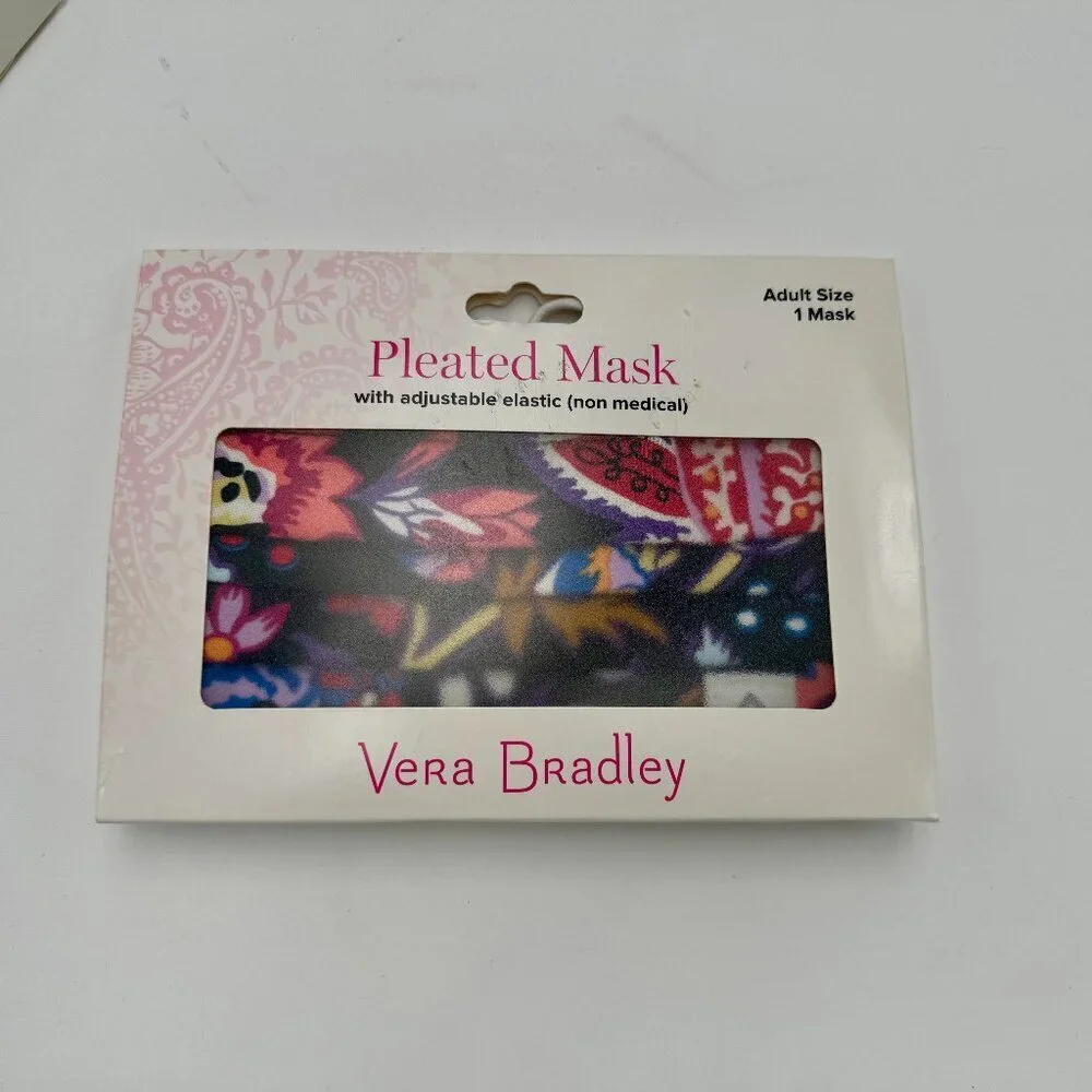 NWT Vera Bradley Cloth Mask - Foxwood Pattern